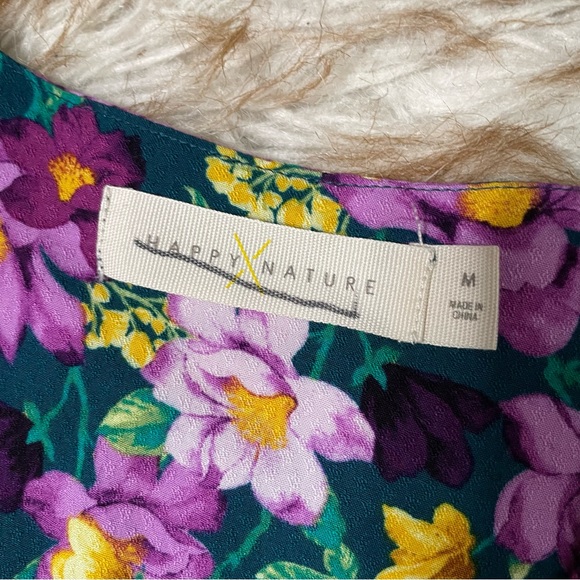 Happy X Nature floral wrap dress - Picture 5 of 6